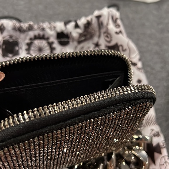 Kara crystal 2 tone bike wallet - Picture 5 of 9